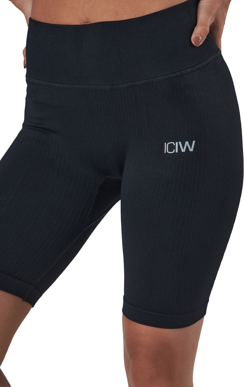 Ribbed Define Seamless Biker S Black - Bild 3