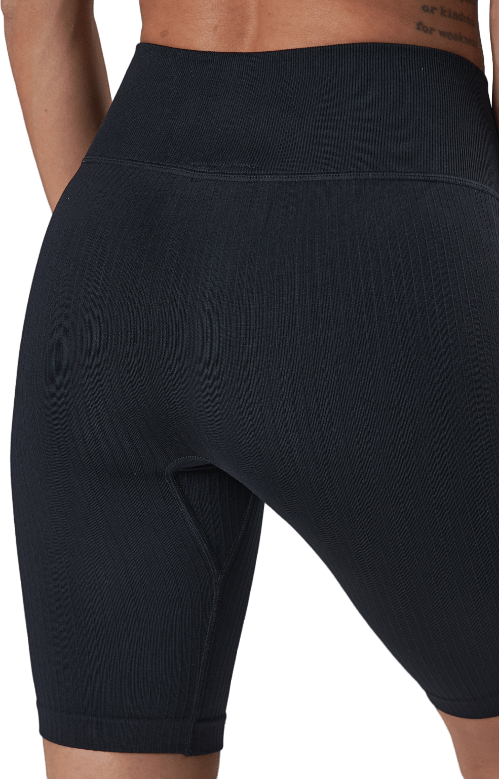 Ribbed Define Seamless Biker S Black - Bild 4