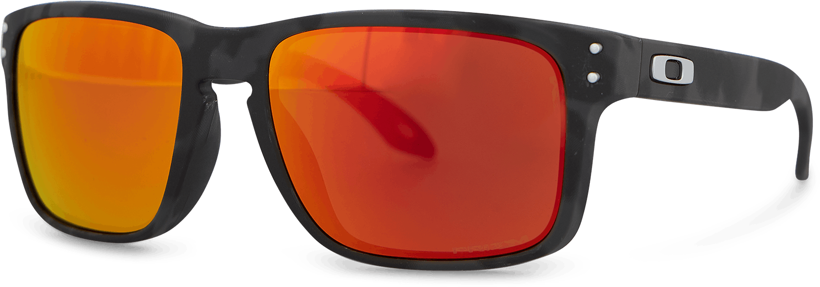 Holbrook Matte Black Camo W/ Prizm Ruby, Unisex, varusteet, Aurinkolasit, Musta, ONESIZE