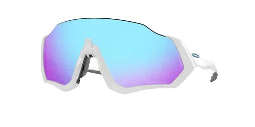 Flight Jacket Matte White W/ Przim Sapphire