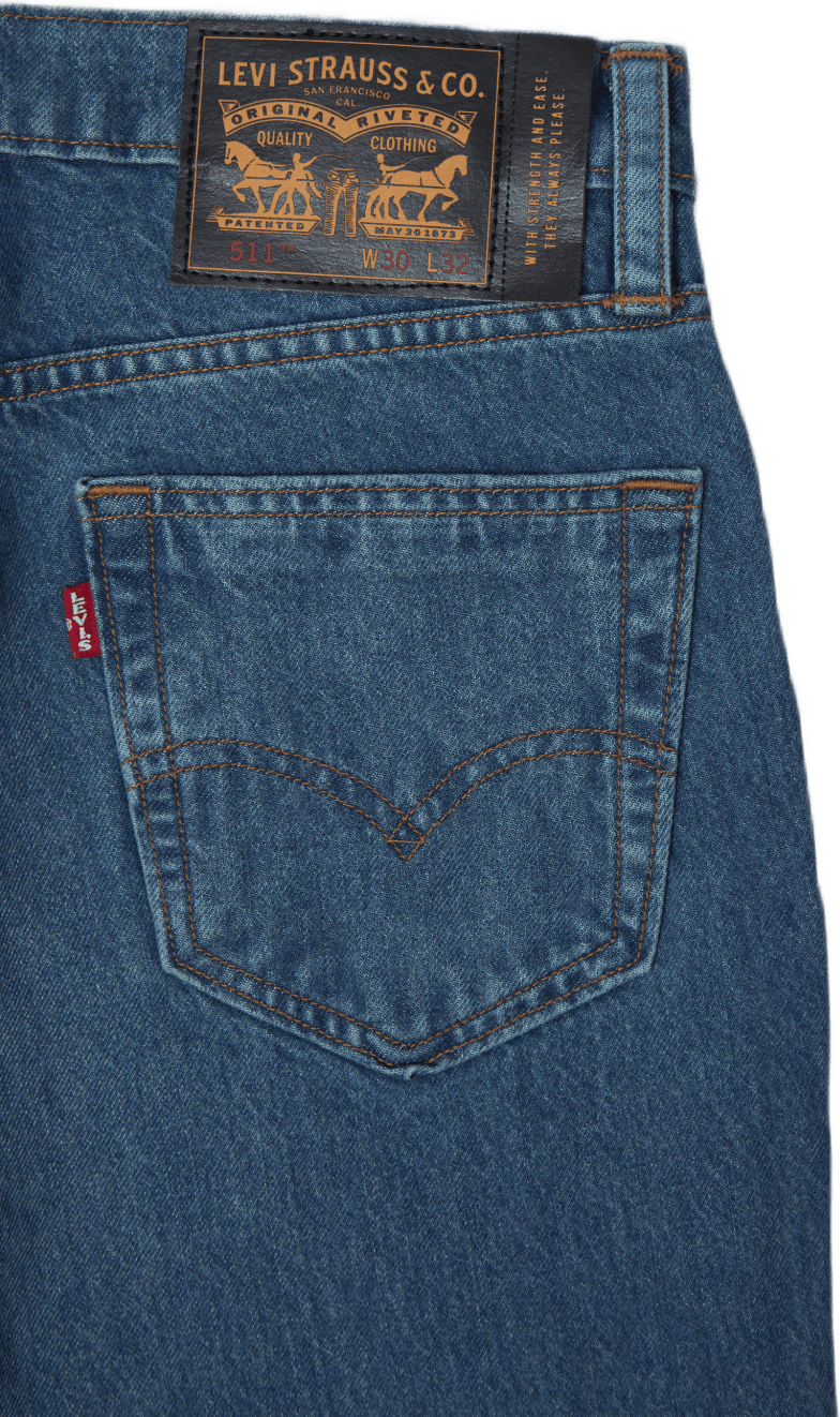Skate 511 Slim 5 Pocket Cyco Med Indigo - Flat Finish - Bild 5
