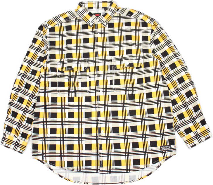 Skate L/s Woven Printed Black Multi-color