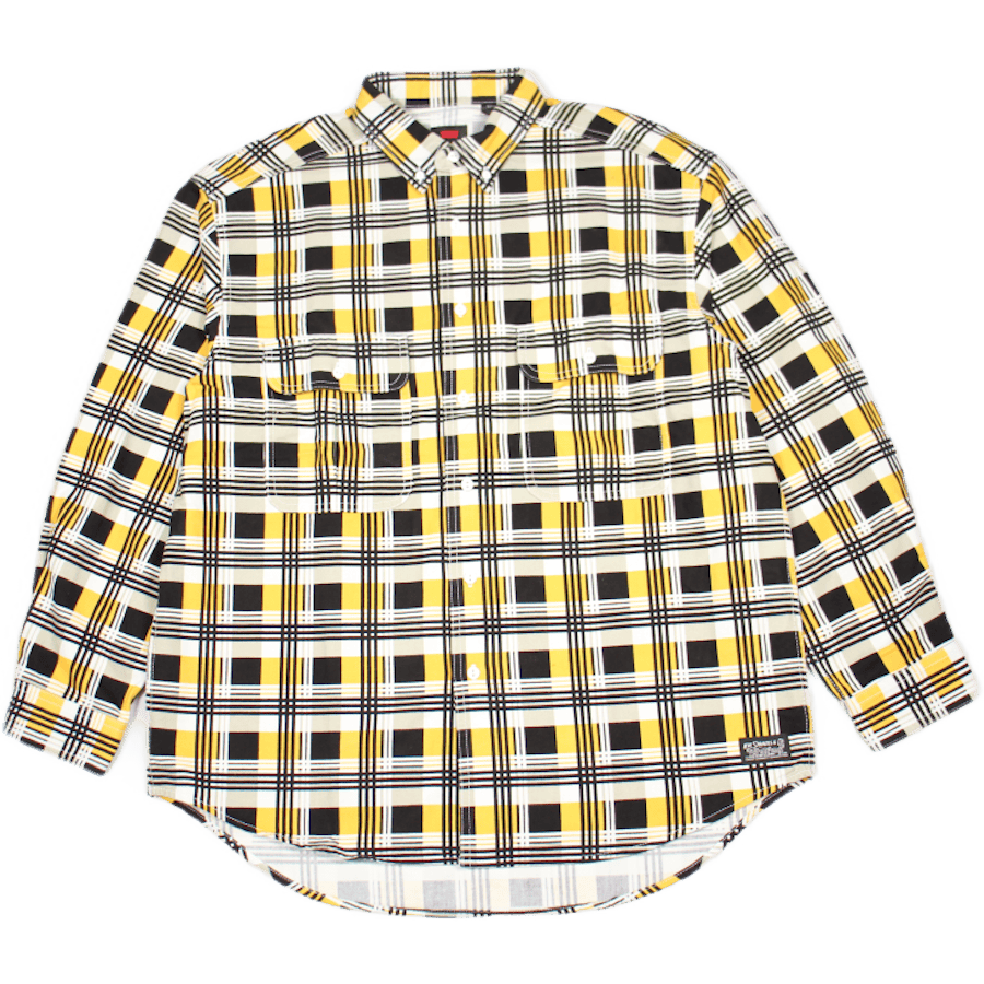 Skate L/s Woven Printed Black Multi-color