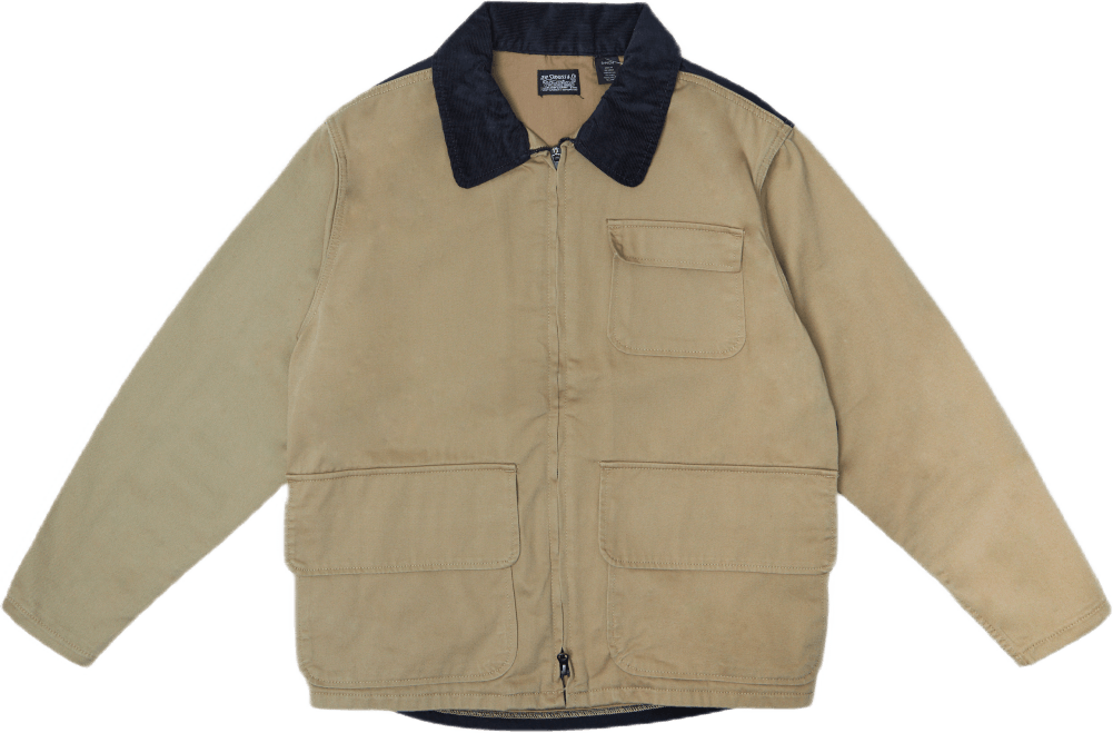 Skate Hunters Jacket Two Tone Neutrals, Male, Vêtements, vestes, Beige, M