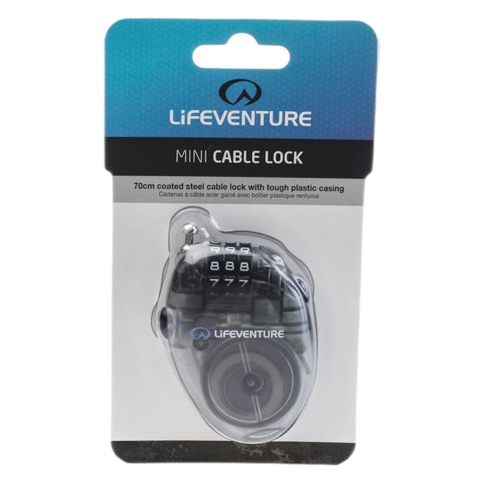 Mini Cable Lock Patterned, Unisex, Equipment, Electronics, Patterned, ONESIZE