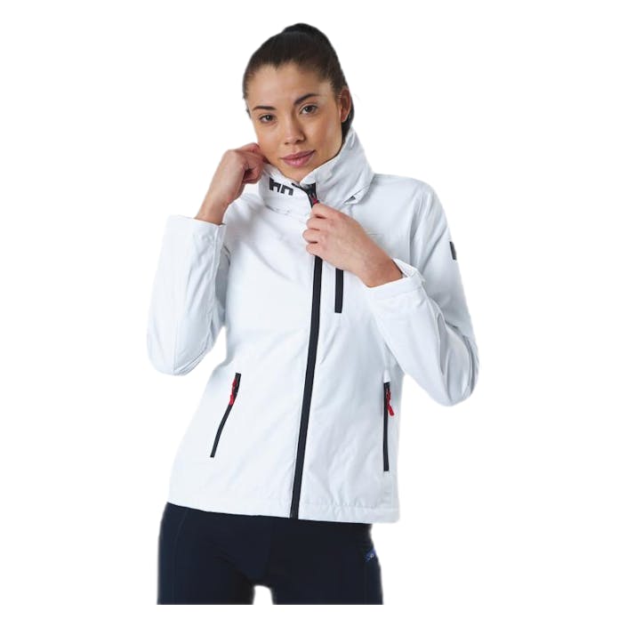 Crew Hooded Jacket White, Female, Kläder, jackor, Vit, S