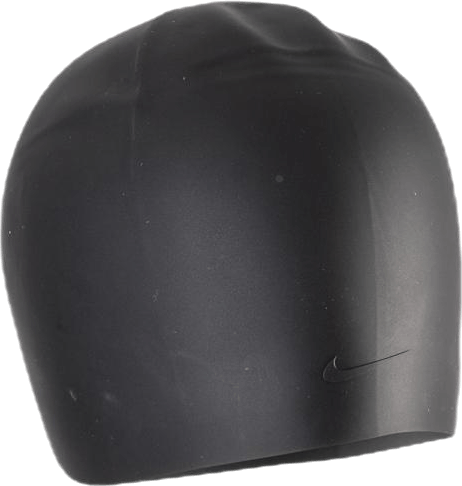 Silicone Long Hair Cap Black, Unisex, Kläder, hattar och kepsar, Simning, Svart, ONESIZE