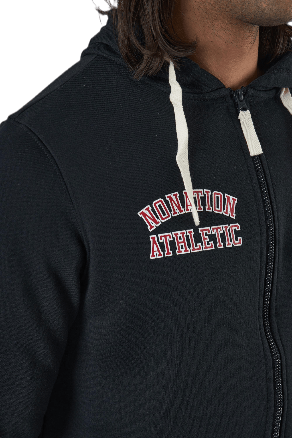 Alpha Full Zip Hood Black - Bild 4