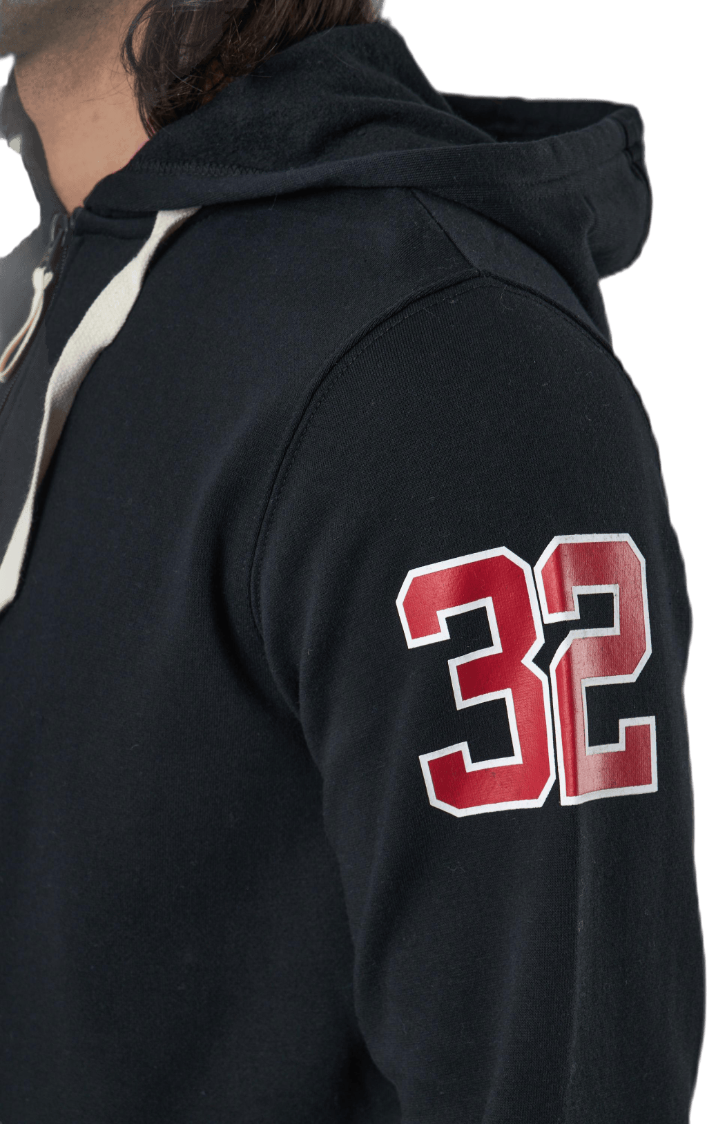 Alpha Full Zip Hood Black - Bild 6