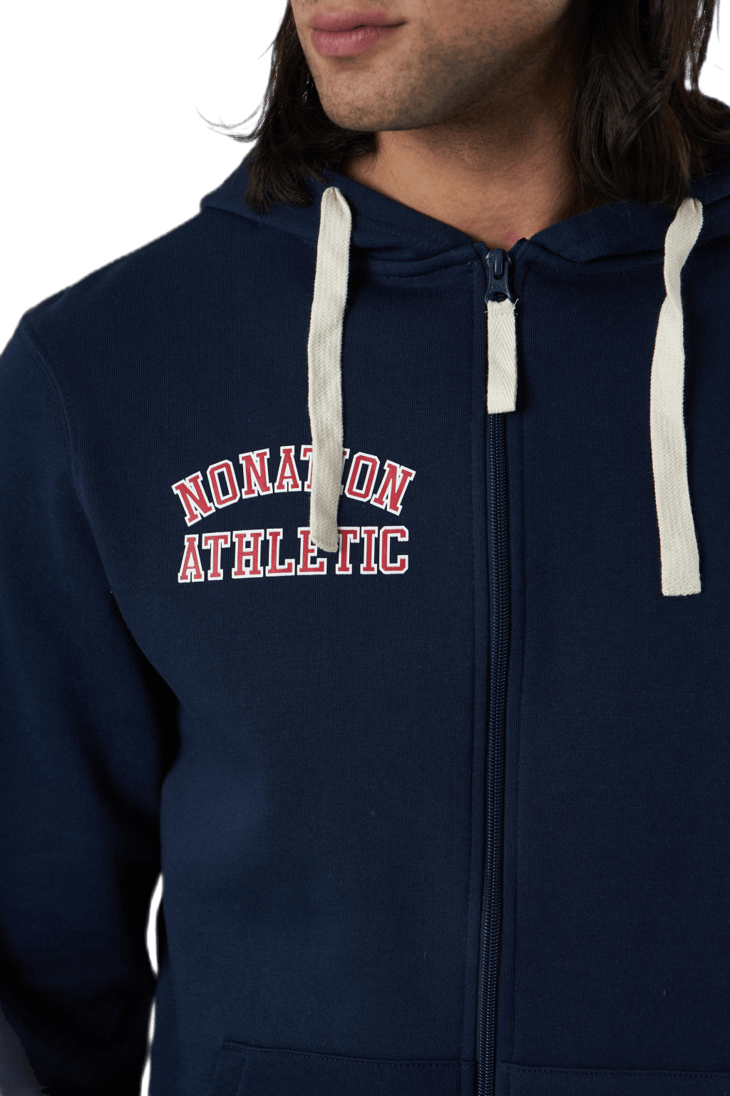 Alpha Full Zip Hood Blue - Bild 4