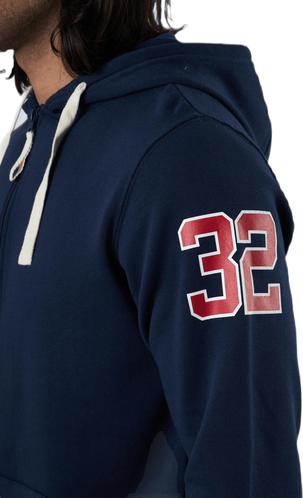 Alpha Full Zip Hood Blue - Bild 5