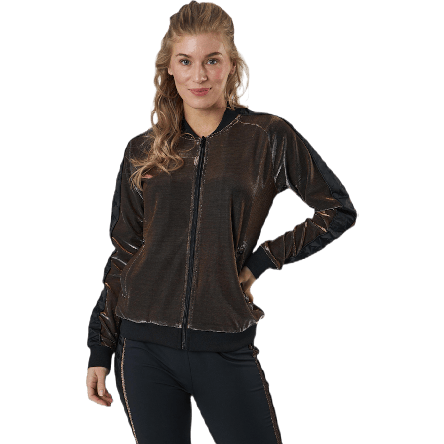 Lady Tr.Jacket, Auth Ecot Brown/Black