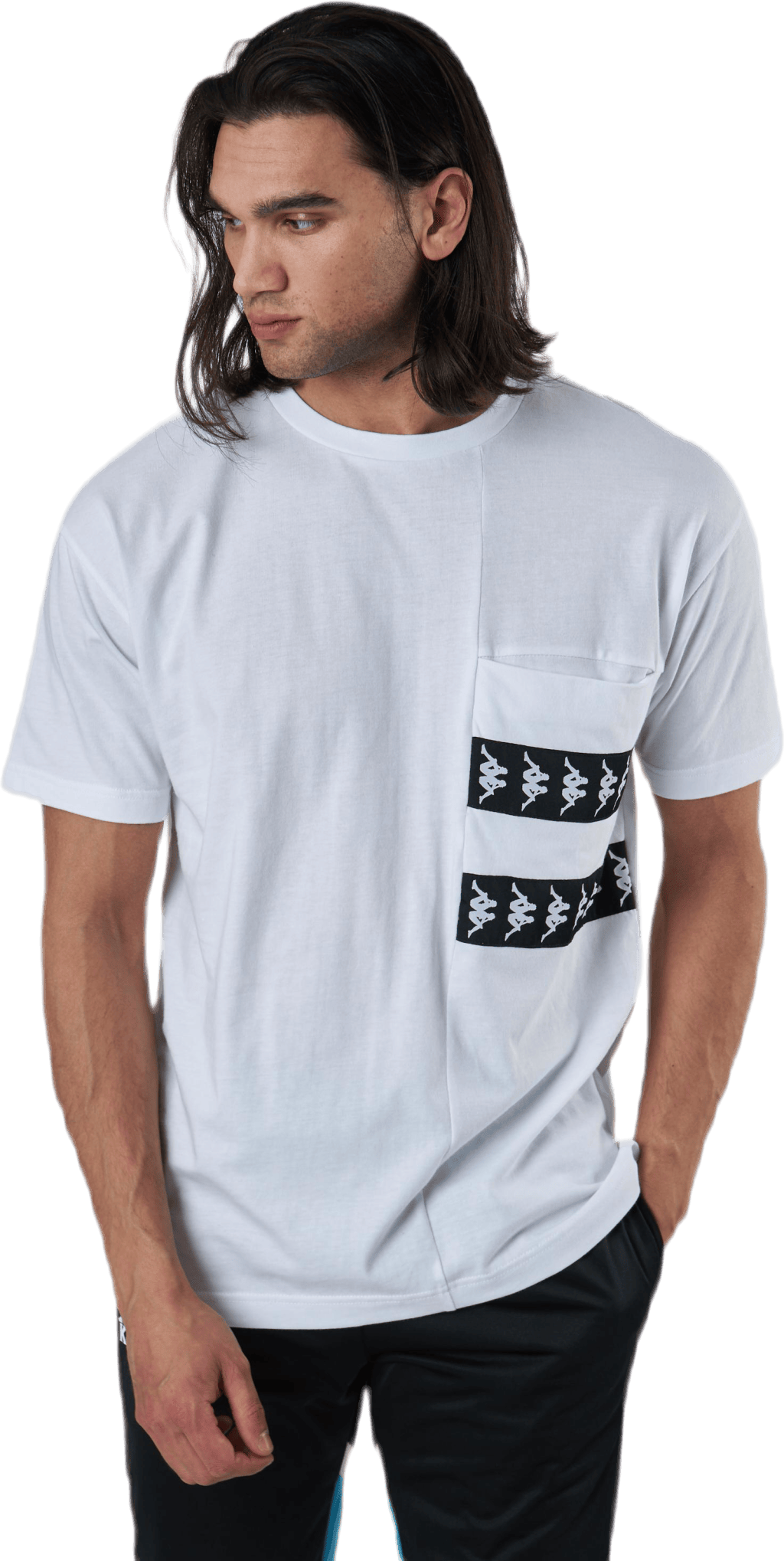 Tee, Auth. Banda Efto White/Black - Bild 2