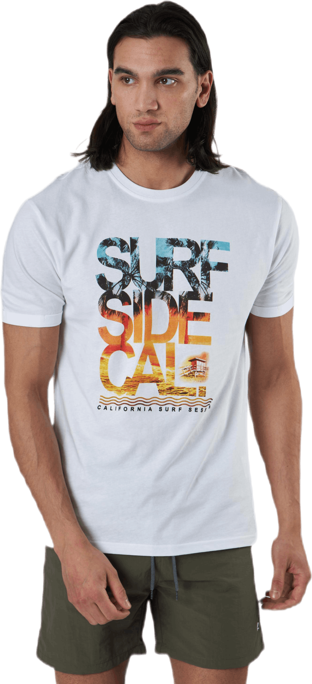 Lamb M S-S Tee, Male, Abbigliamento, Maglietta, Bianca, L