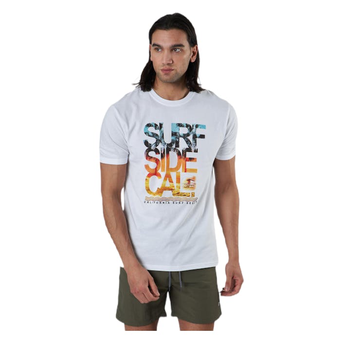 Lamb M S-S Tee, Male, Vêtements, T-shirt, Blanc, S