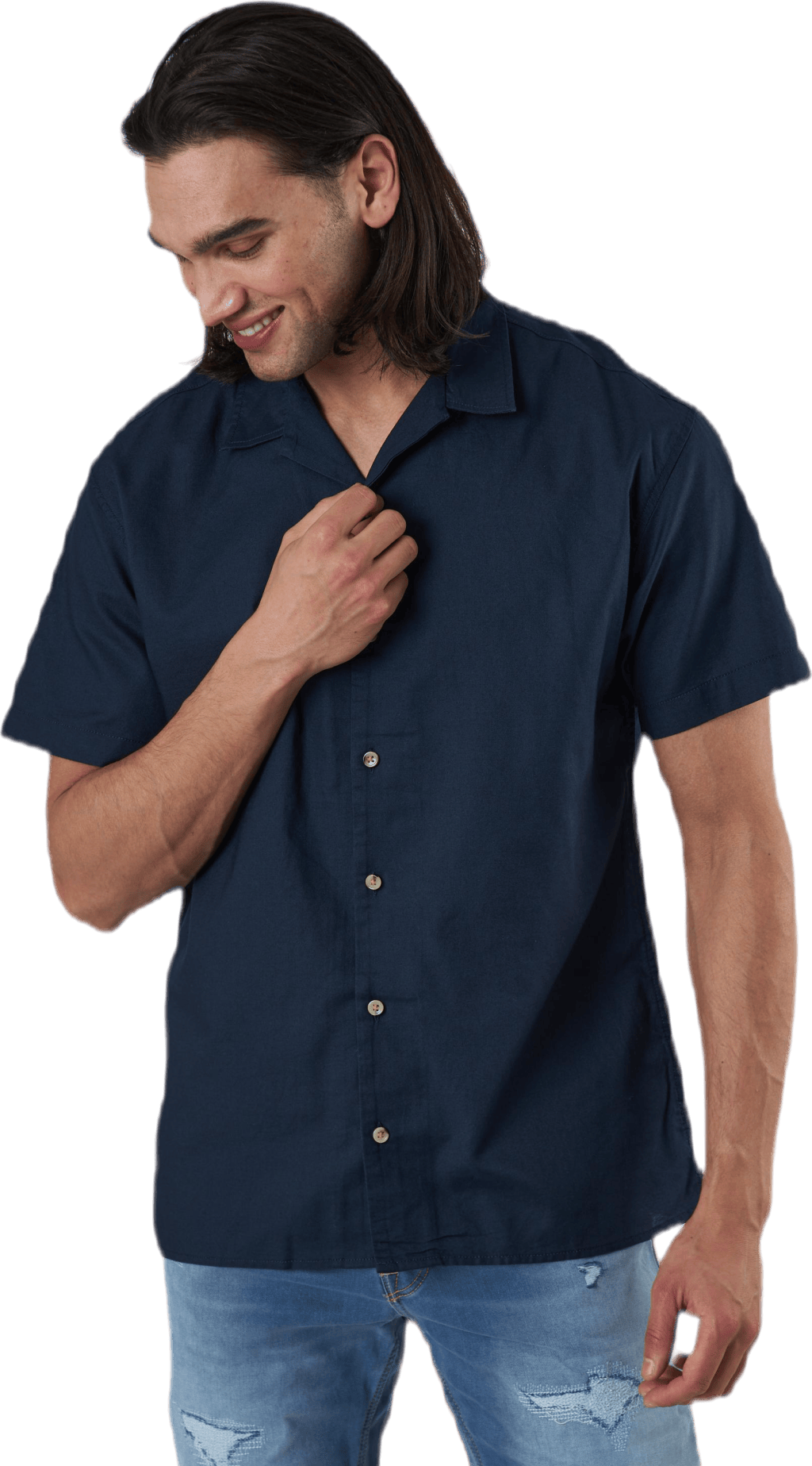 Tower Shirt Ss Blue, Male, Apparels, T-shirt, Blue, L