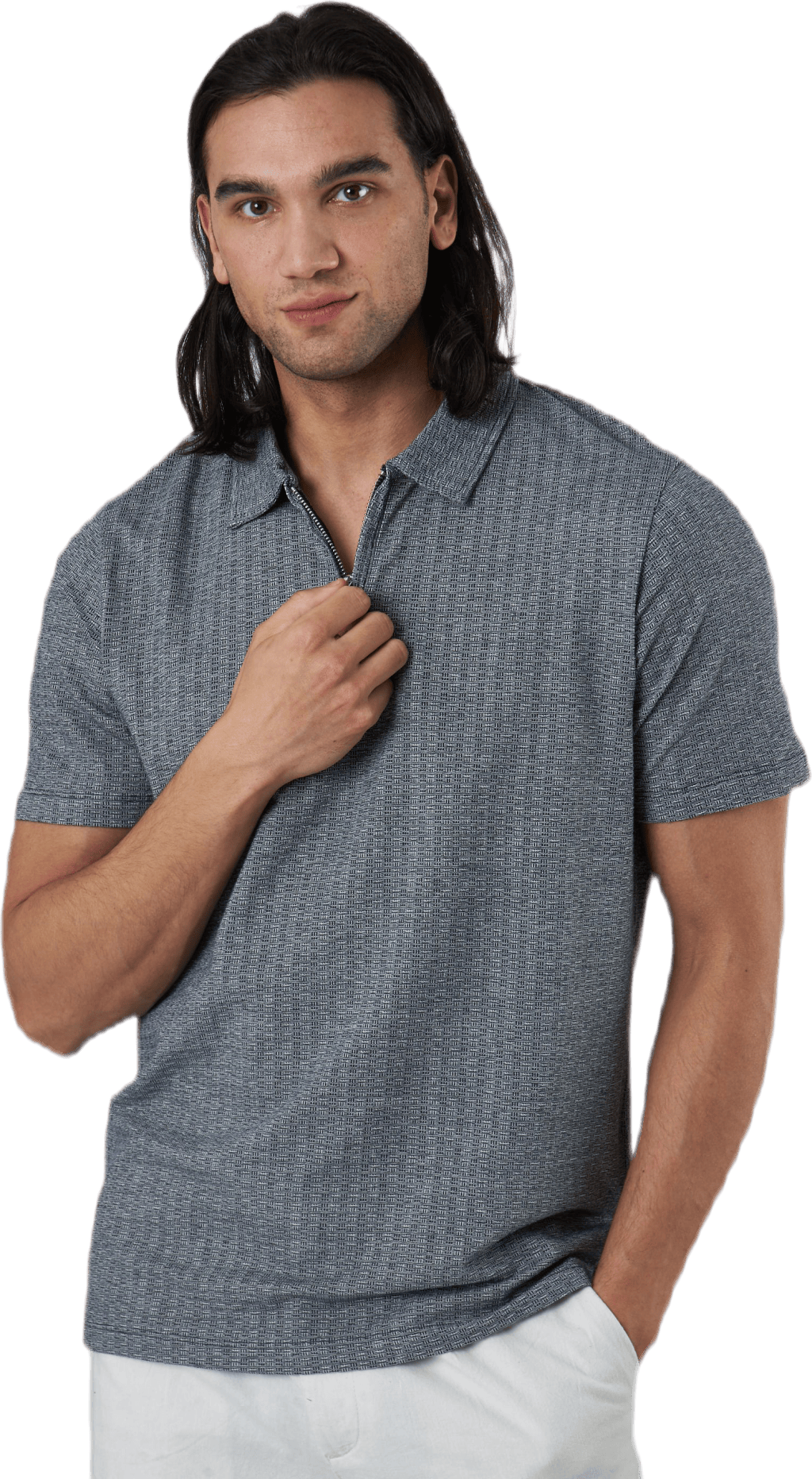 Asher Ss Polo Blue - Bild 2