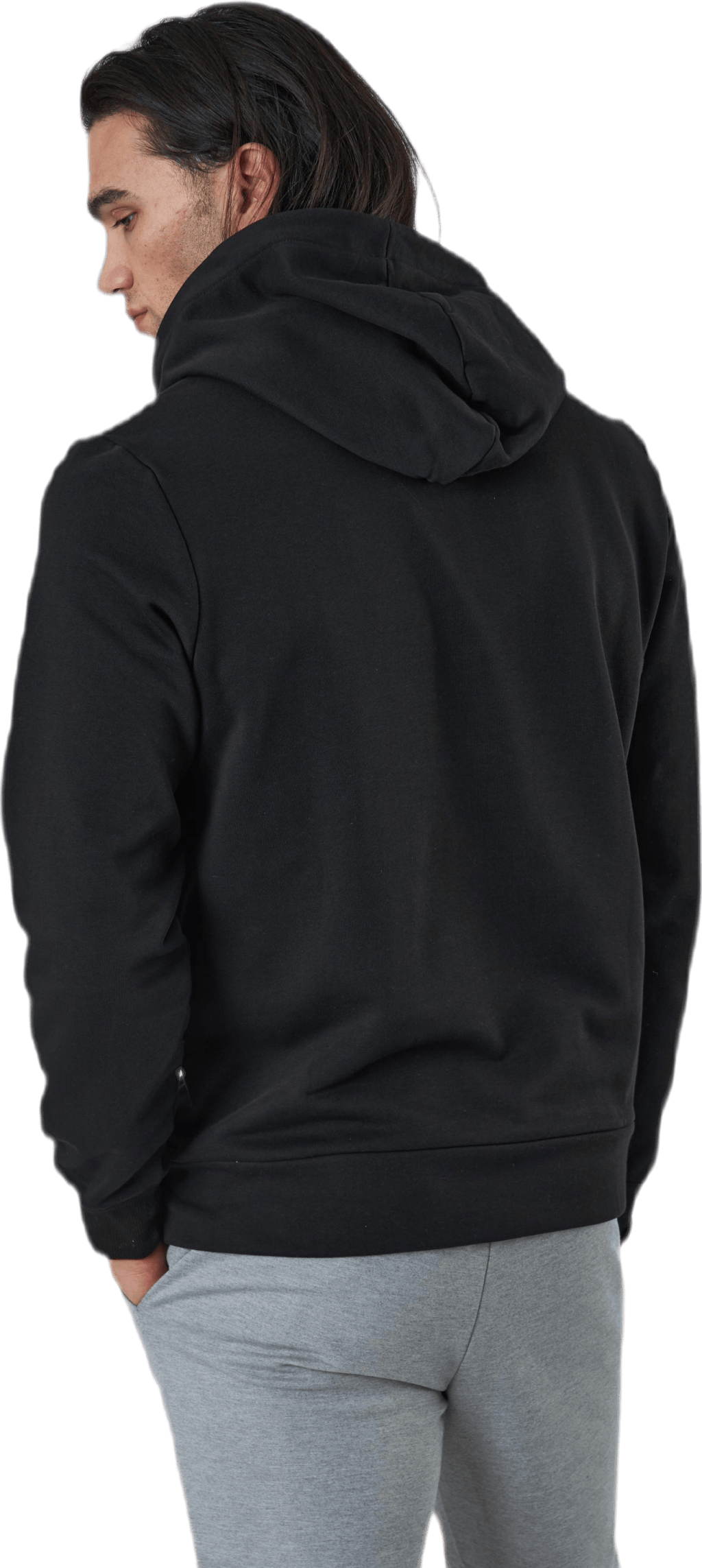 Studio Sweat Hood Ltn Black - Bild 3