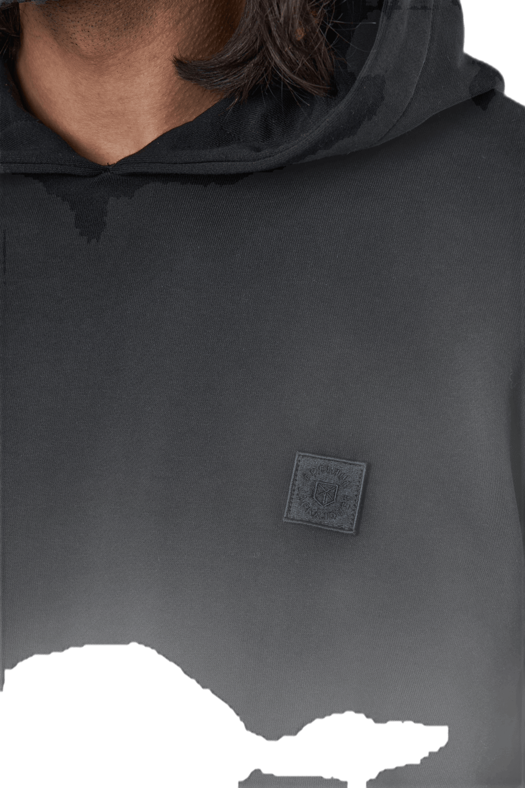 Studio Sweat Hood Ltn Black - Bild 4