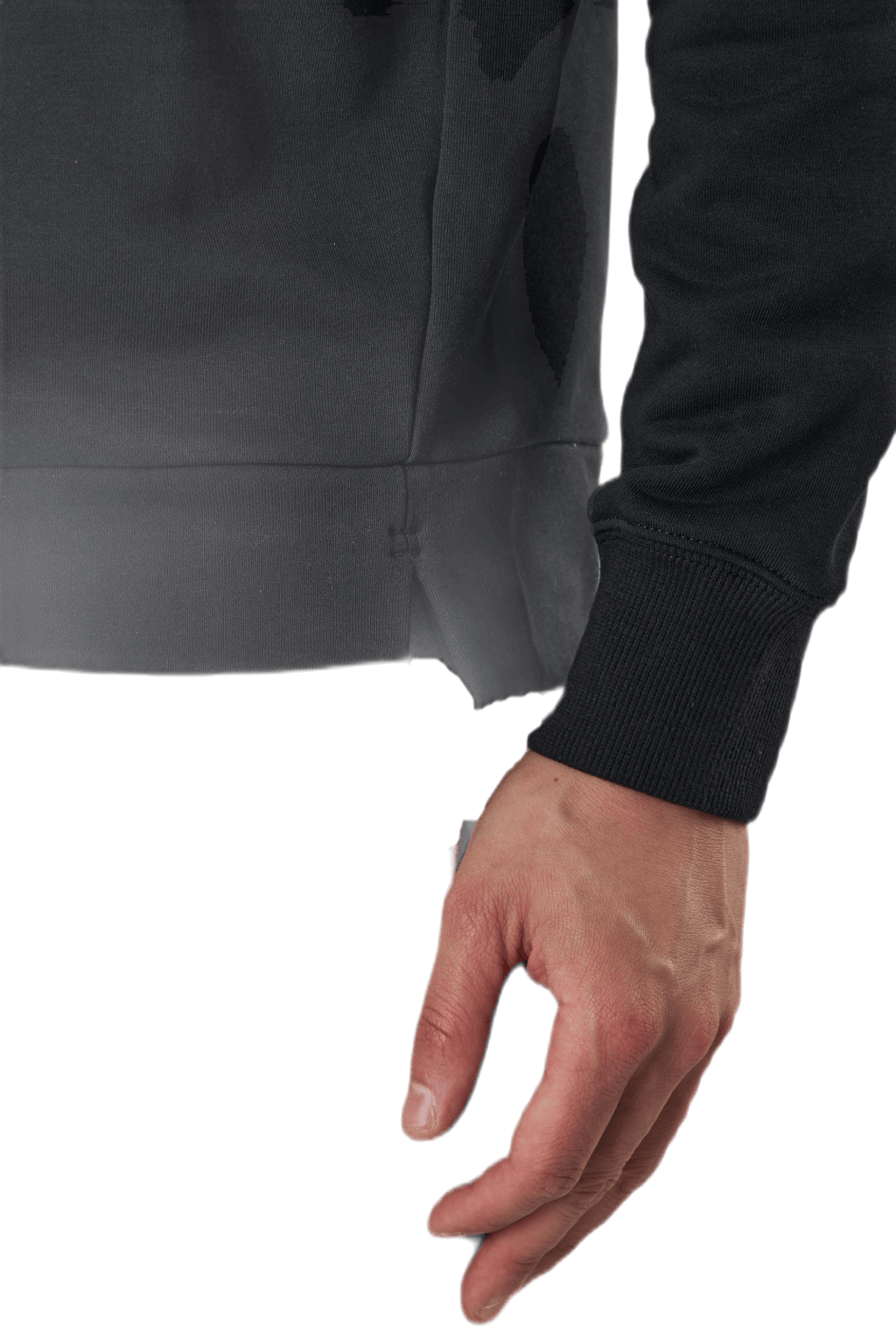 Studio Sweat Hood Ltn Black - Bild 5