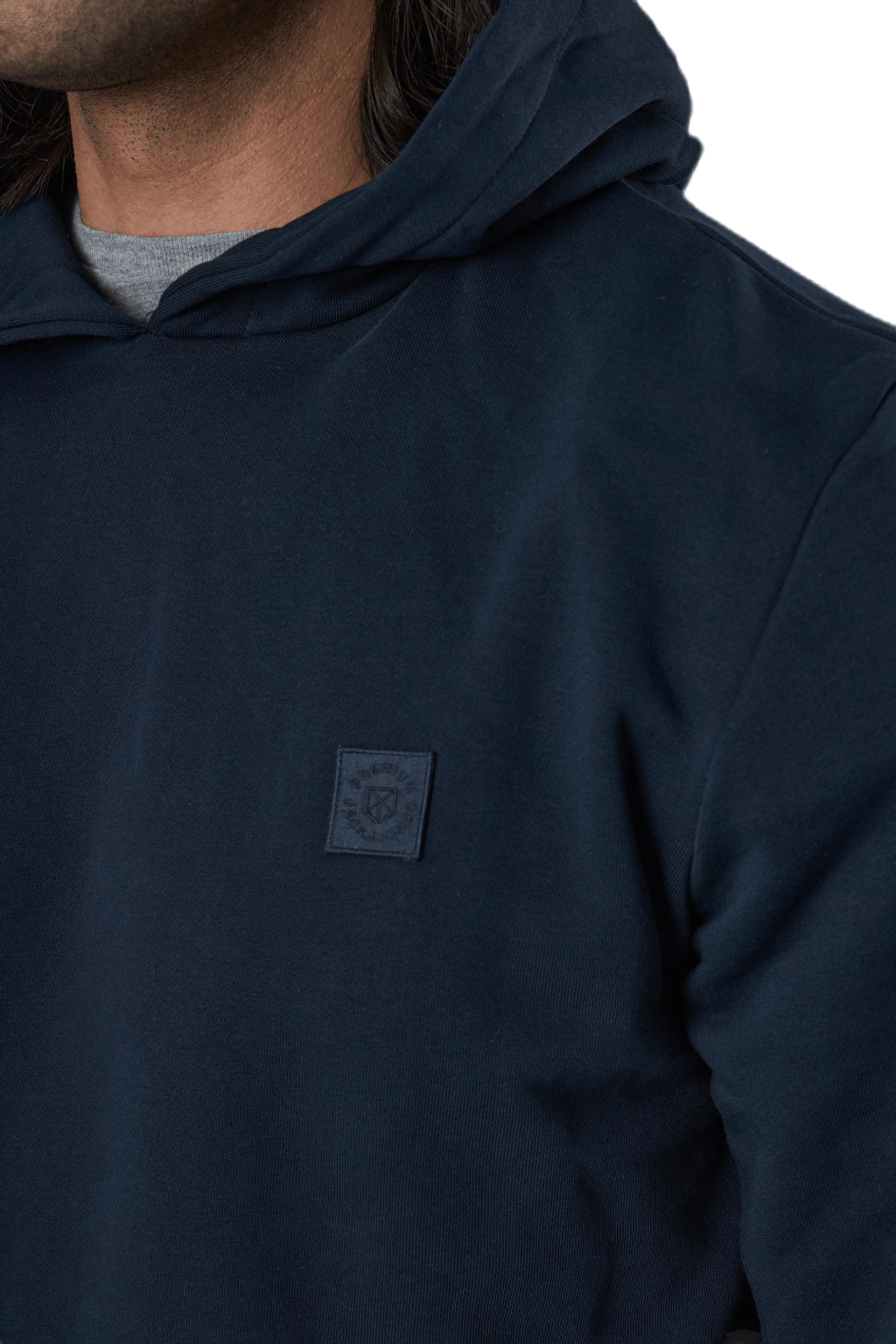 Studio Sweat Hood Ltn Blue - Bild 5