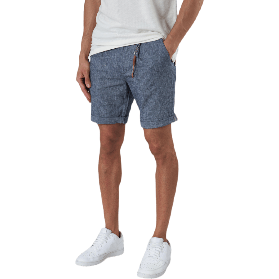 Milton Chino Shorts Akm Linen Blue