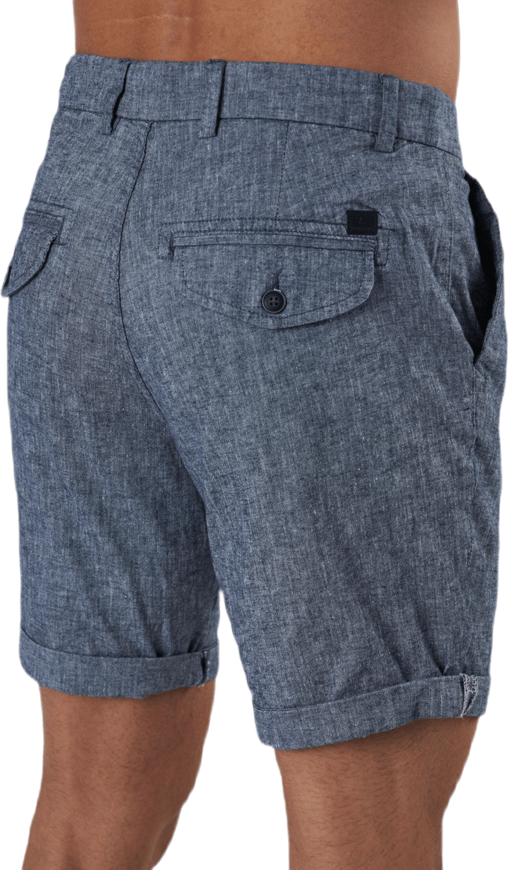 Milton Chino Shorts Akm Linen Blue - Bild 4