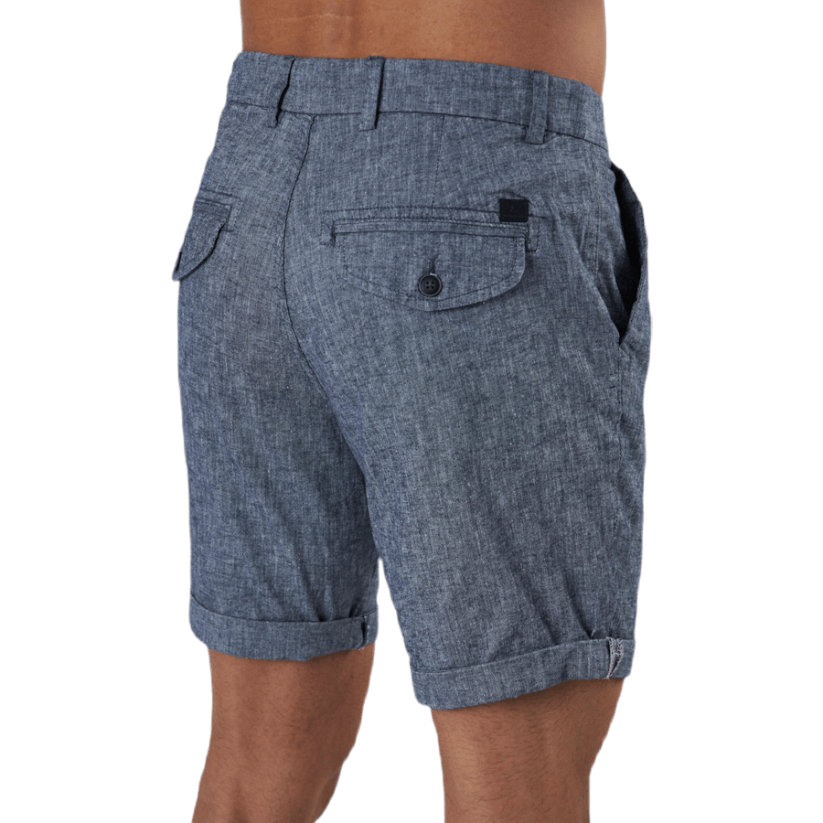 Milton Chino Shorts Akm Linen Blue - Bild 4