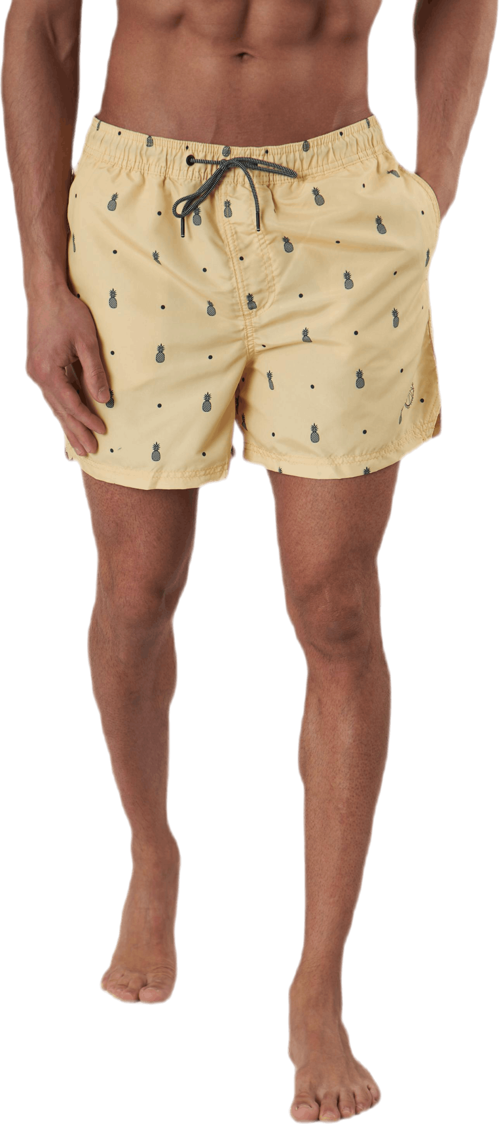 Bali Swimshorts Akm Poolside Yellow, Male, Odzież, Stroje kąpielowe, Pływanie, Żółty, XL