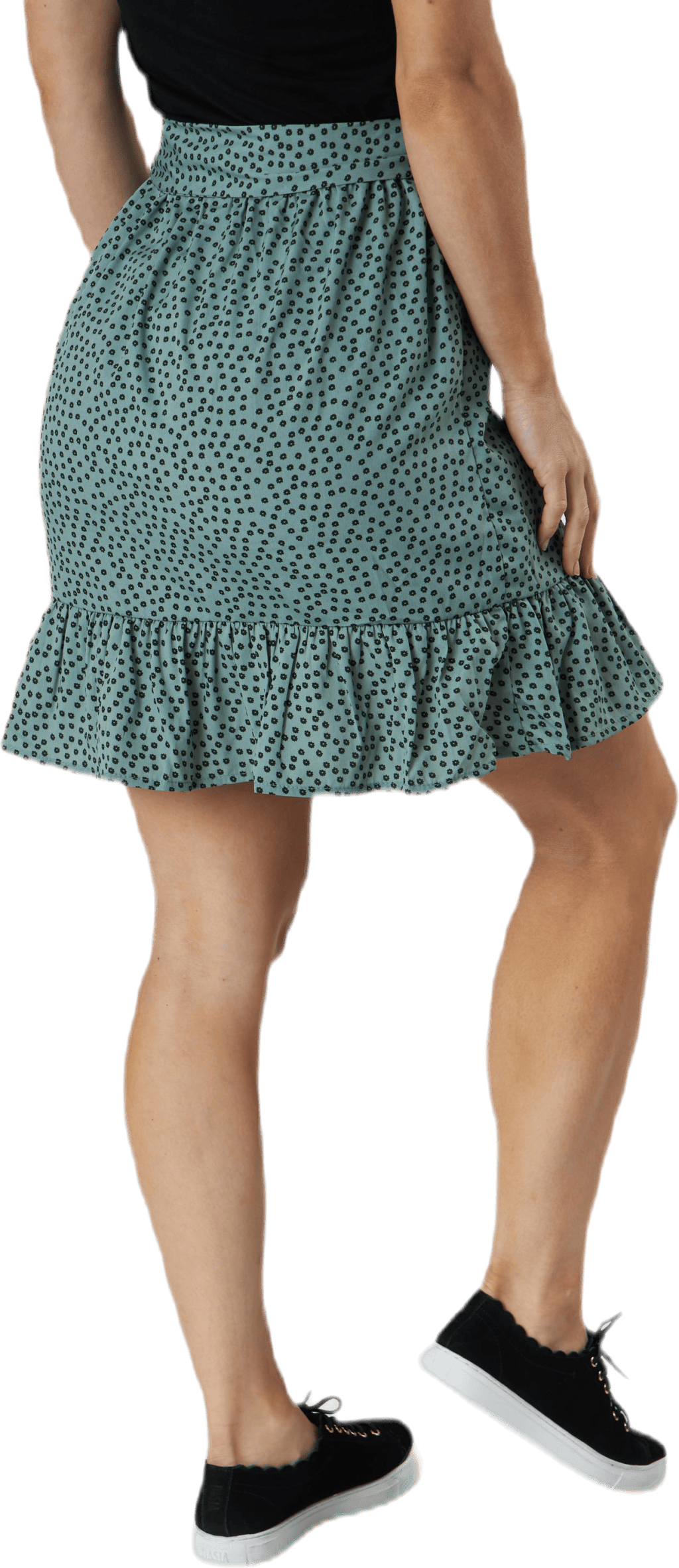 Olivia Wrap Skirt Wvn Green - Bild 3