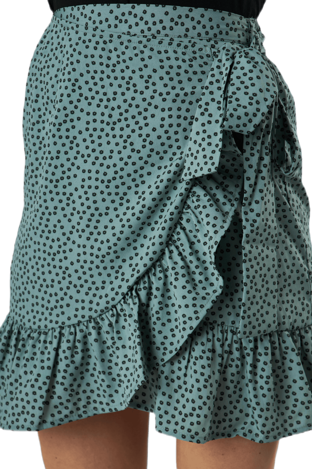 Olivia Wrap Skirt Wvn Green - Bild 4