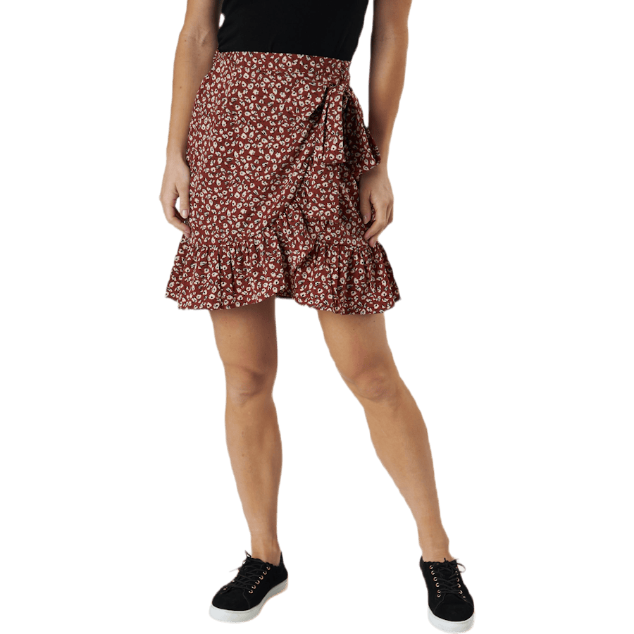 Olivia Wrap Skirt Wvn Beige