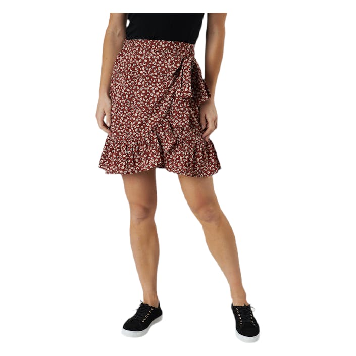 Olivia Wrap Skirt Wvn Beige, Female, Apparels, skirts & dresses, Beige, XS