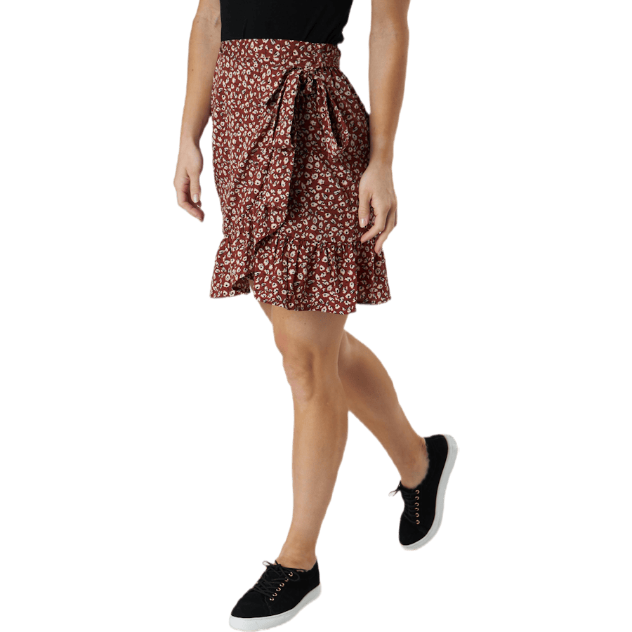 Olivia Wrap Skirt Wvn Beige - Bild 2