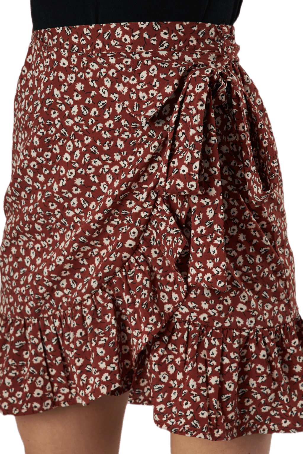 Olivia Wrap Skirt Wvn Beige - Bild 4