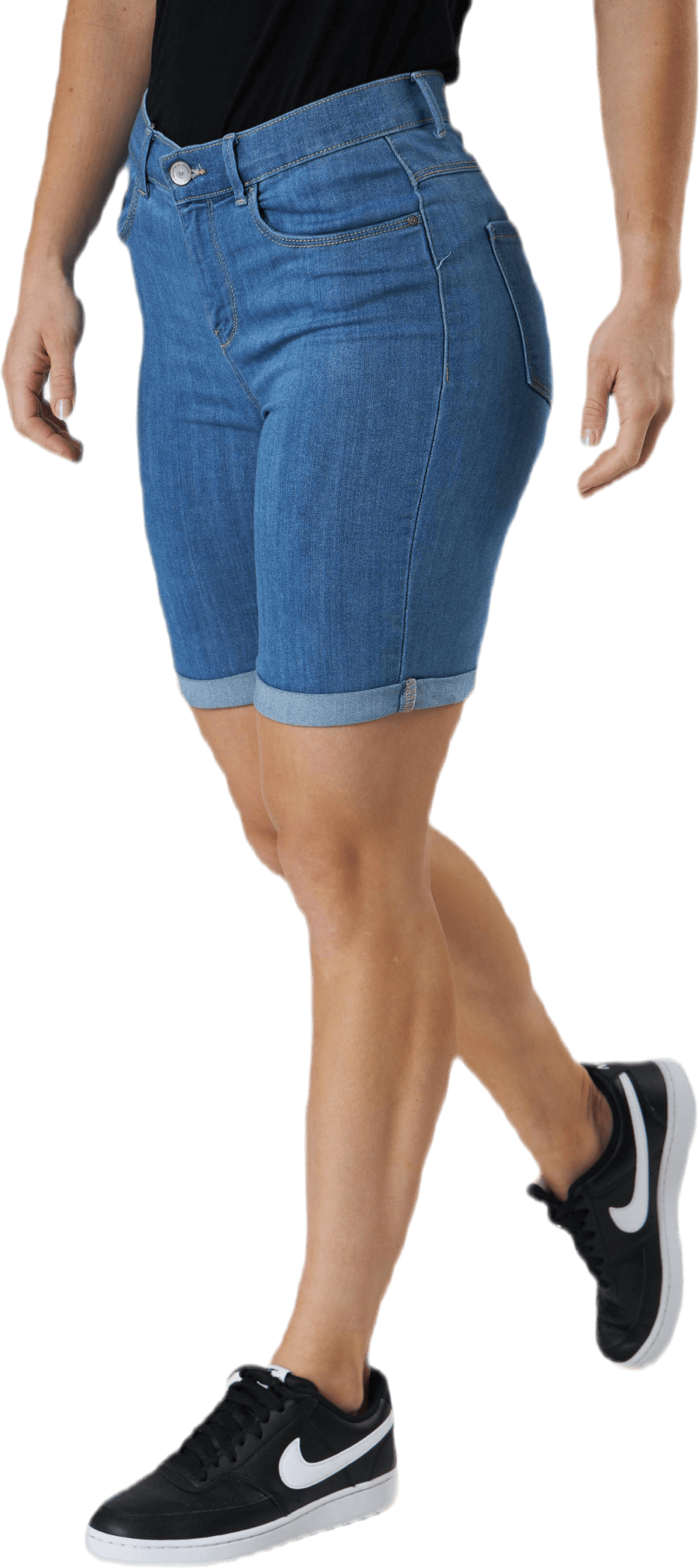 Rain Life Mid Long Shorts Blue - Bild 2