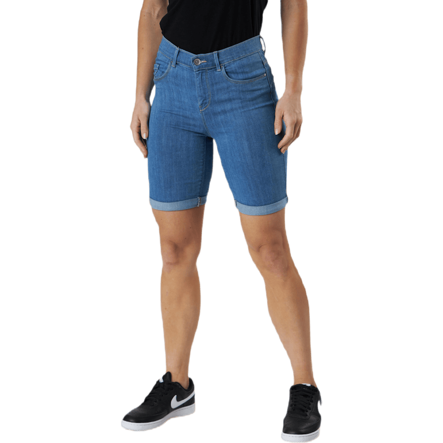 Rain Life Mid Long Shorts Blue - Bild 4