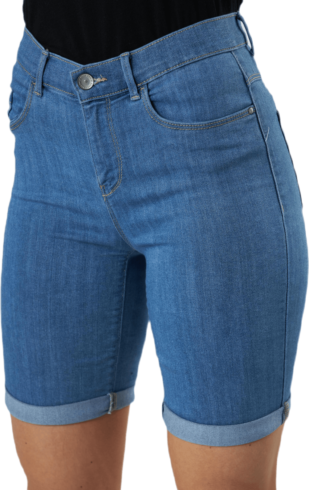 Rain Life Mid Long Shorts Blue - Bild 5