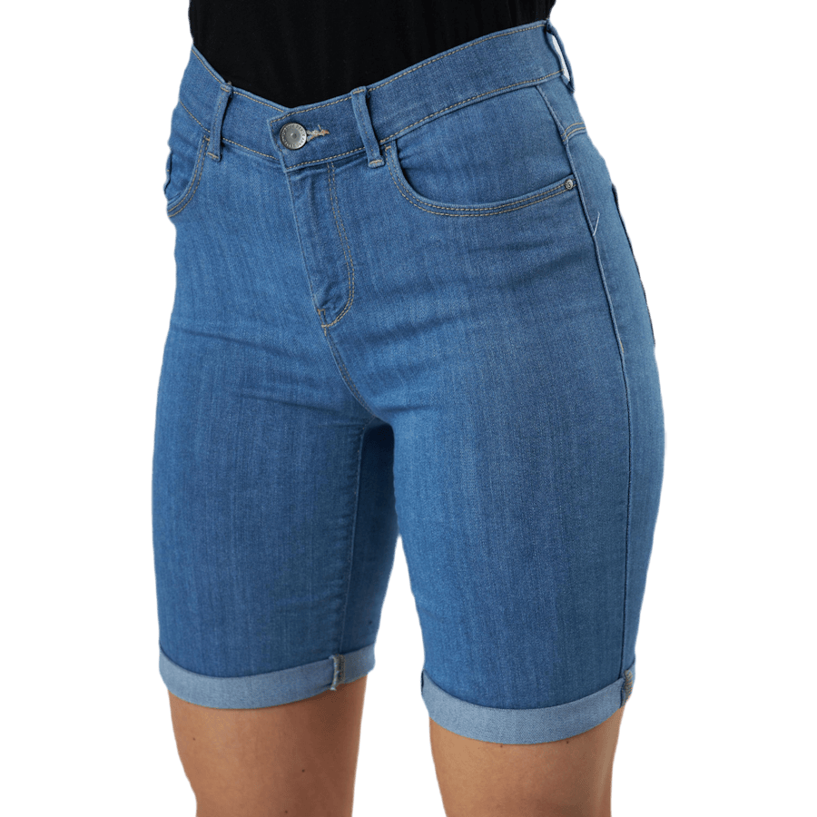 Rain Life Mid Long Shorts Blue - Bild 5
