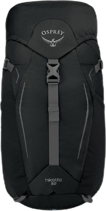 Hikelite 32 Black, Unisex, Attrezzature, borse e zaini, Nero, ONESIZE