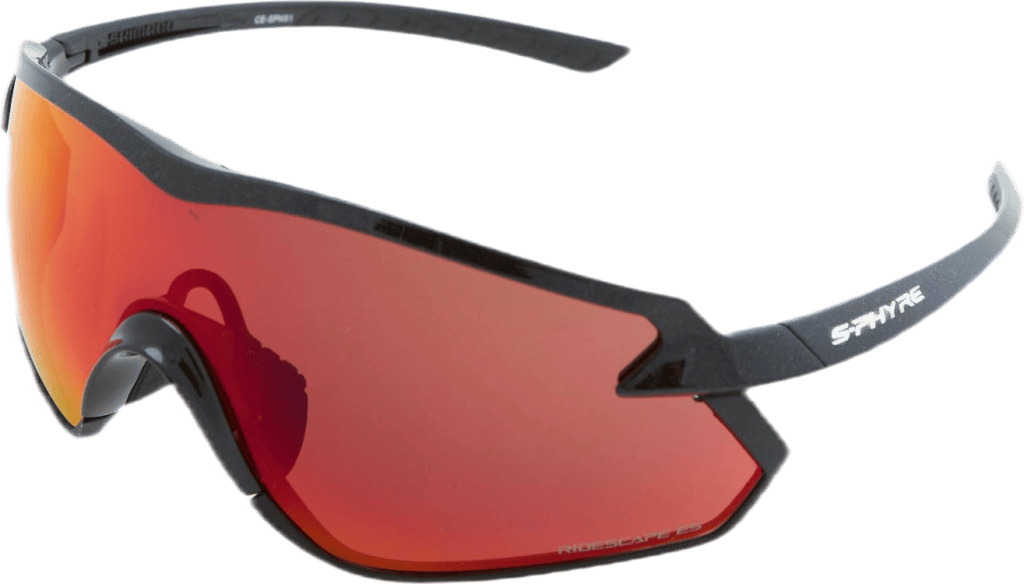 Shimano Glasögon S-Phyre X Black, Unisex, Utstyr, briller, Sykling, Svart, 4