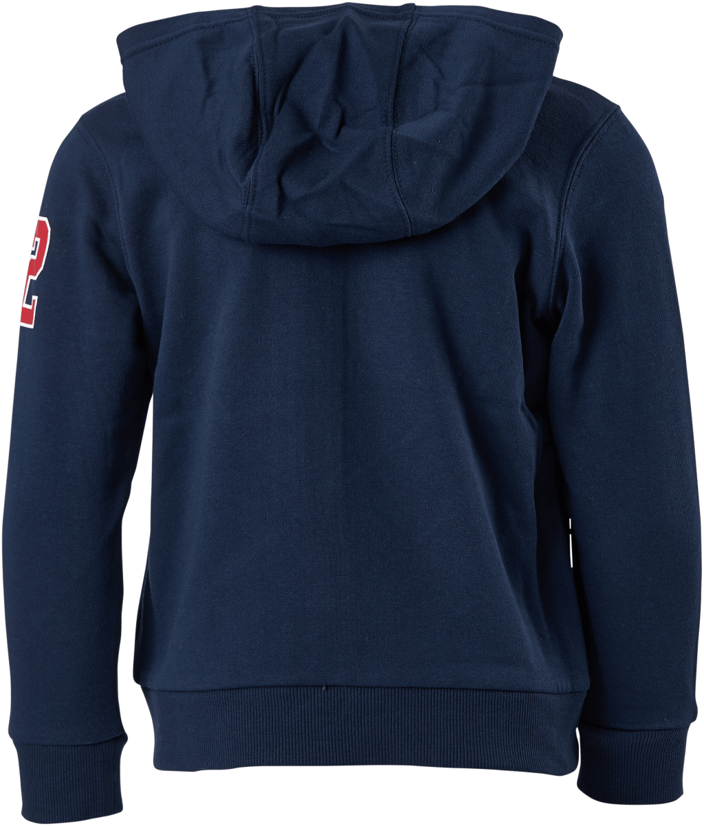 Alpha Full Zip Hood Blue - Bild 3