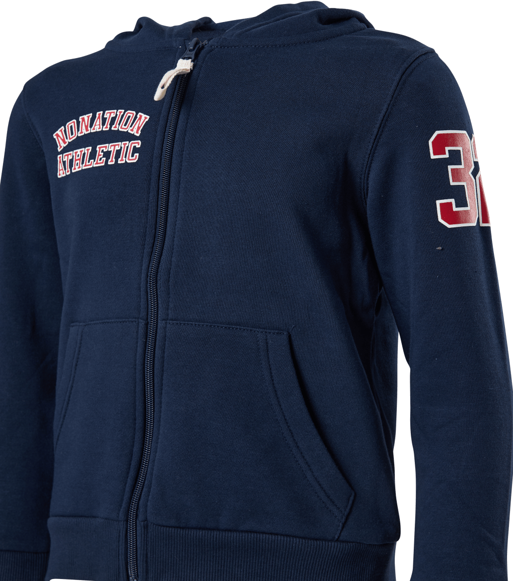 Alpha Full Zip Hood Blue - Bild 4