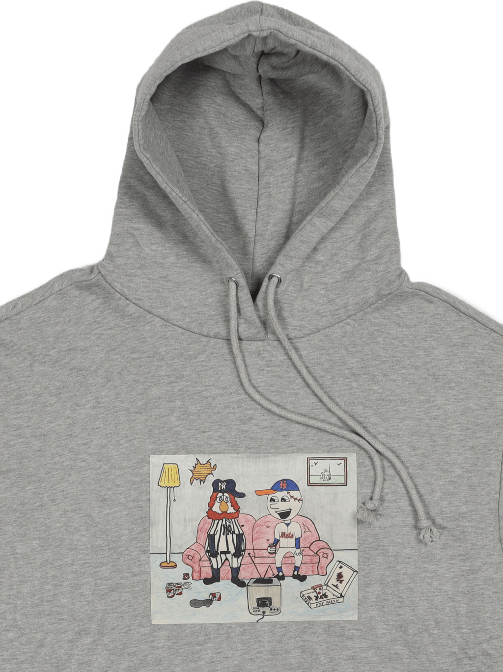 Ny Kids Hoodie Gray - Bild 2