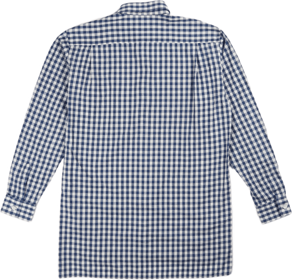 Tall Shirt Small Indigo Checks - Bild 3