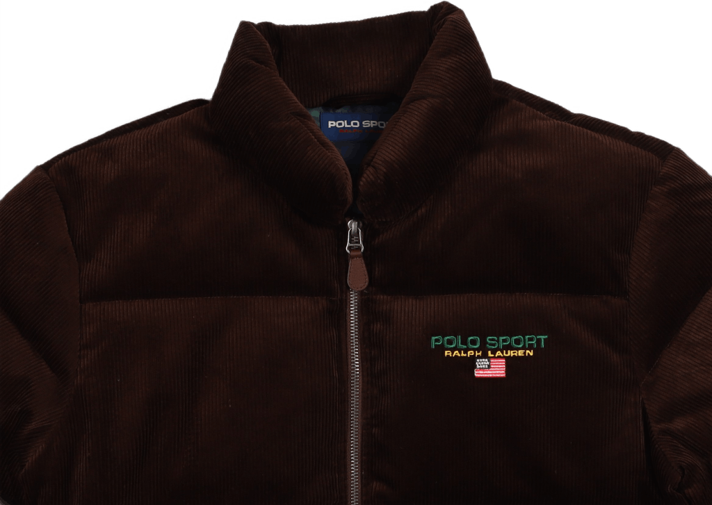 polo sport corduroy down jacket