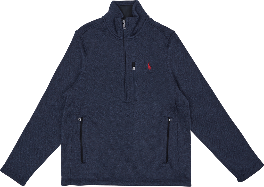 Fleece Half-Zip Pullover Navy Htr