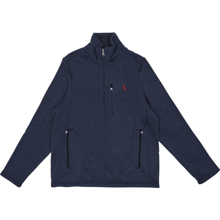 Fleece Half-Zip Pullover Navy Htr