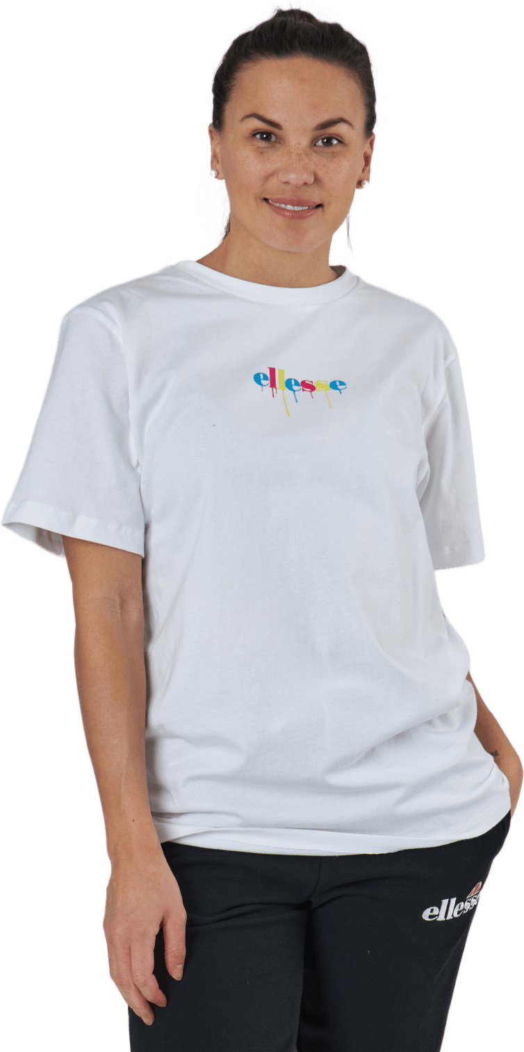 El Station Tee White, Female, Apparels, T-shirt, White, L