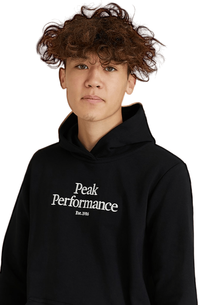 Junior Original Hood Black, Unisex, Kläder, Skjortor, Svart, 150